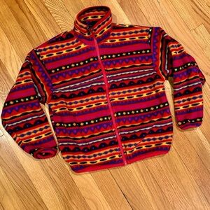 Vintage Girls Layers Polartec Fleece Jacket